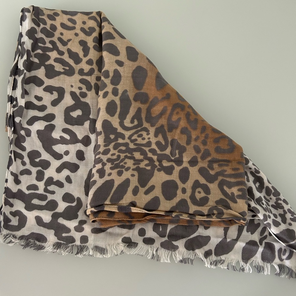 Scarf by Johnston & Murphy Beige and Brown